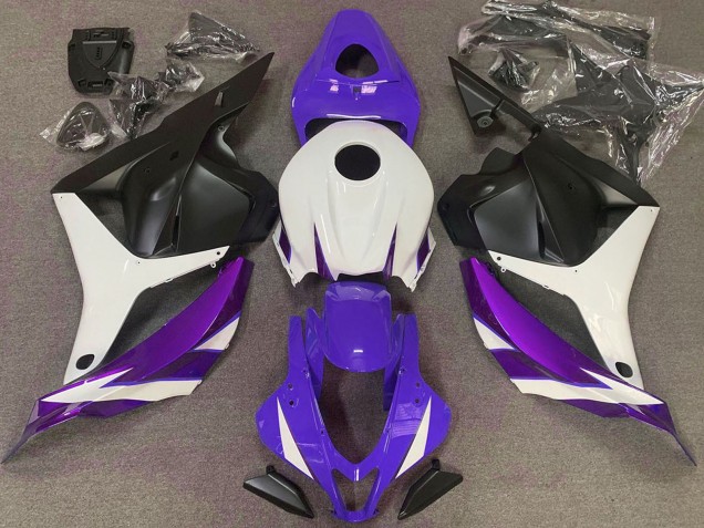 Discount 2009-2012 White Light Purple Blue Matte Black Honda CBR600RR Motorcycle Fairings Canada