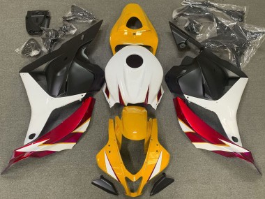 Discount 2009-2012 White Red Yellow Matte Black Honda CBR600RR Motorcycle Fairings Canada
