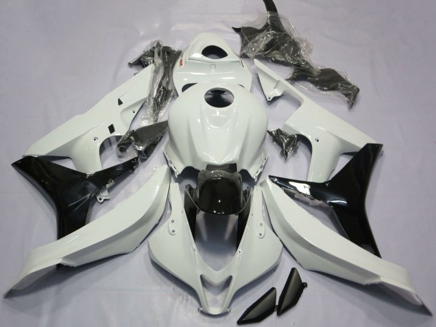 Discount 2007-2008 White Glossy Black Honda CBR600RR Motorcycle Fairings Canada
