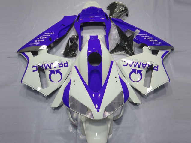 Discount 2003-2004 White Blue Pramac Honda CBR600RR Motorcycle Fairings Canada