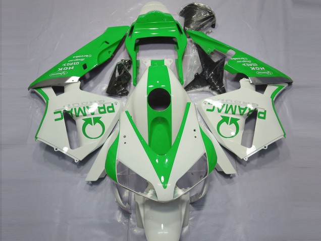 Discount 2003-2004 White Green Pramac Honda CBR600RR Motorcycle Fairings Canada