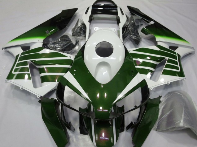 Discount 2003-2004 White Green Fade Honda CBR600RR Motorcycle Fairings Canada