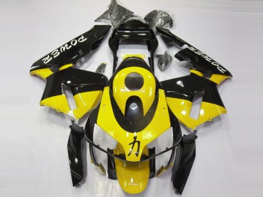 Discount 2003-2004 Yellow Glossy Black Power Honda CBR600RR Motorcycle Fairings Canada