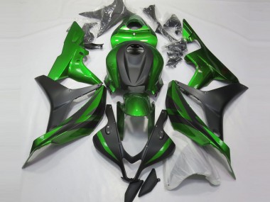 Discount 2007-2008 Green Matte Black Honda CBR600RR Motorcycle Fairings Canada