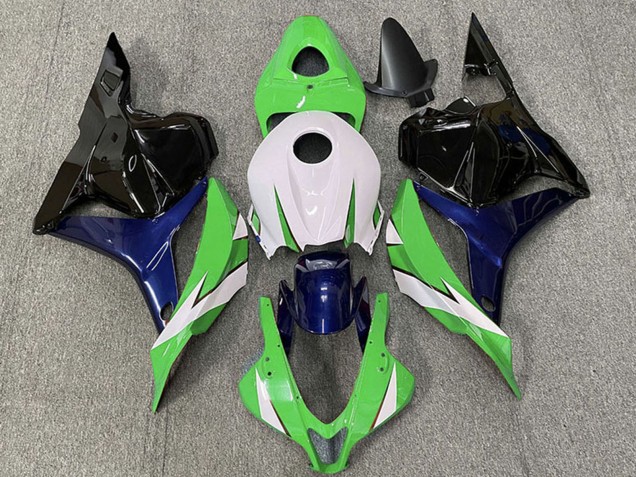 Discount 2009-2012 White Green Blue Glossy Black Honda CBR600RR Motorcycle Fairings Canada