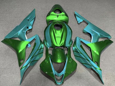 Discount 2007-2008 Green Teal Blue Honda CBR600RR Motorcycle Fairings Canada
