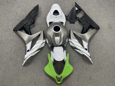 Discount 2007-2008 Silver White Green Glossy Black Honda CBR600RR Motorcycle Fairings Canada