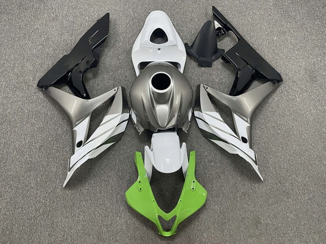Discount 2007-2008 Silver White Green Glossy Black Honda CBR600RR Motorcycle Fairings Canada