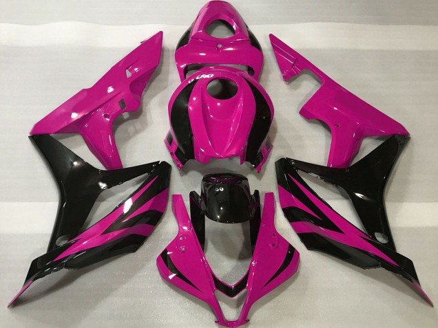 Discount 2007-2008 Pink Glossy Black OEM Style Honda CBR600RR Motorcycle Fairing Canada
