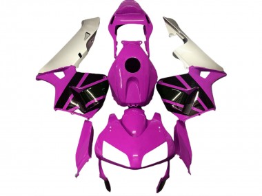Discount 2003-2004 Silver Hot Pink Glossy Black Honda CBR600RR Motorcycle Fairings Canada