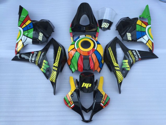 Discount 2009-2012 HP Color Wheel 99 Honda CBR600RR Motorcycle Fairings Canada