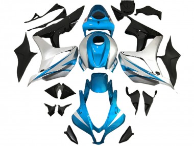 Discount 2007-2008 Silver Light Blue Glossy Black OEM Style Honda CBR600RR Motorcycle Fairings Canada