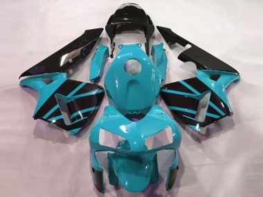 Discount 2003-2004 Light Blue Glossy Black OEM Style Honda CBR600RR Motorcycle Fairings Canada