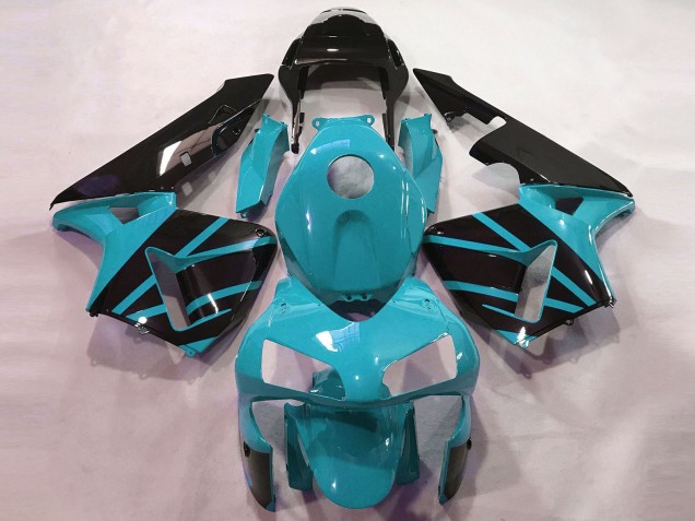 Discount 2003-2004 Light Blue Glossy Black OEM Style Honda CBR600RR Motorcycle Fairings Canada