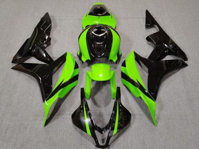 Discount 2007-2008 Green Glossy Black Honda CBR600RR Motorcycle Fairing Canada