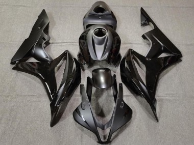 Discount 2007-2008 Glossy Black Matte Black Honda CBR600RR Motorcycle Fairings Canada