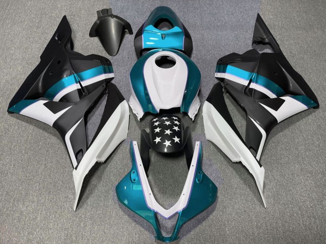 Discount 2009-2012 White Blue Matte Black Star Honda CBR600RR Motorcycle Fairings Canada