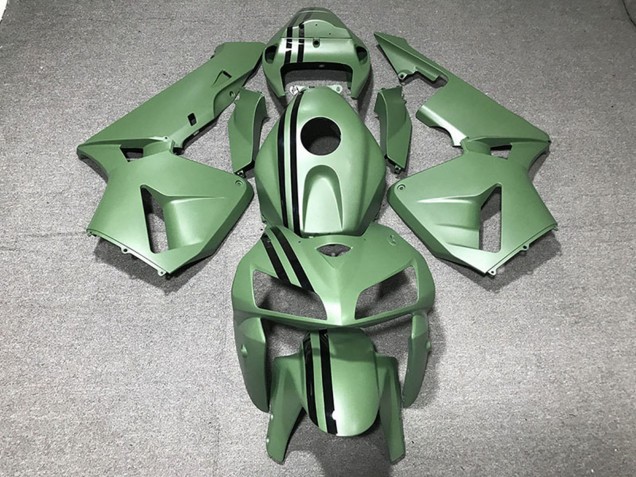 Discount 2005-2006 Matte Green Honda CBR600RR Motorcycle Fairings Canada
