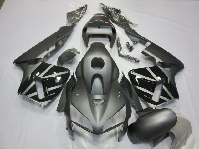 Discount 2005-2006 Matte Grey Black Honda CBR600RR Motorcycle Fairings Canada
