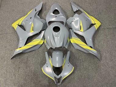 Discount 2009-2012 Nardo Grey Yellow Honda CBR600RR Motorcycle Fairings Canada