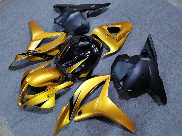 Discount 2009-2012 Gold Glossy Black Matte Black OEM Style Honda CBR600RR Motorcycle Fairings Canada