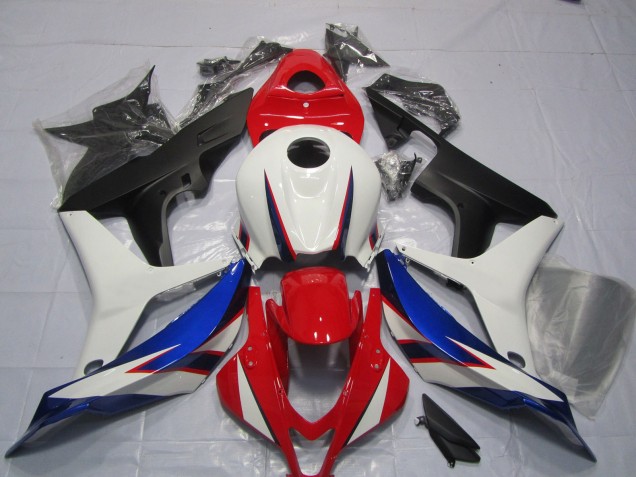 Discount 2007-2008 White Red Blue Matte Black OEM Style Honda CBR600RR Motorcycle Fairings Canada