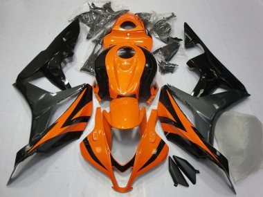Discount 2007-2008 Orange Grey Glossy Black Honda CBR600RR Motorcycle Fairings Canada