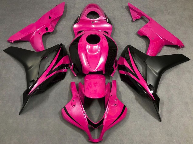 Discount 2007-2008 Pink Matte Black OEM Style Honda CBR600RR Motorcycle Fairings Canada
