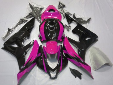Discount 2007-2008 Pink Glossy Black OEM Style Honda CBR600RR Motorcycle Fairings Canada