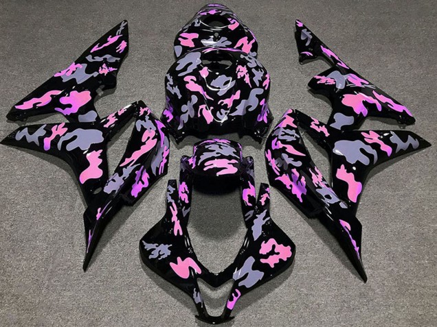 Discount 2007-2008 Pink Grey Camouflage Honda CBR600RR Motorcycle Fairings Canada