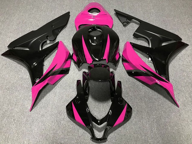 Discount 2007-2008 Pink Glossy Black Matte Black Honda CBR600RR Motorcycle Fairings Canada
