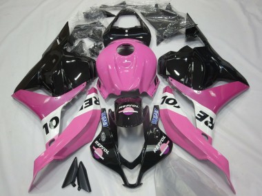 Discount 2009-2012 Pink White Glossy Black Repsol Honda CBR600RR Motorcycle Fairings Canada