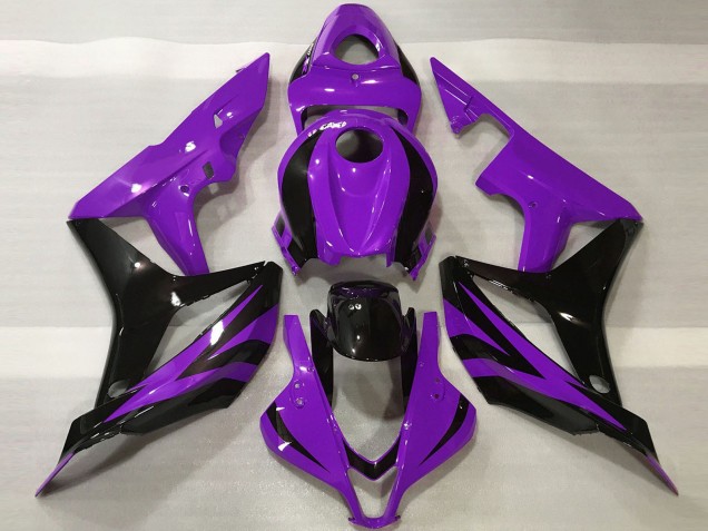 Discount 2007-2008 Purple Glossy Black OEM Style Honda CBR600RR Motorcycle Fairings Canada