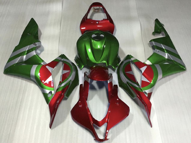 Discount 2007-2008 Red Green Captain America Honda CBR600RR Motorcycle Fairings Canada