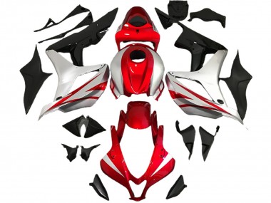 Discount 2007-2008 Silver Red Glossy Black OEM Style Honda CBR600RR Motorcycle Fairings Canada