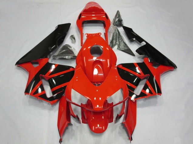 Discount 2003-2004 Red Glossy Black OEM Styles Honda CBR600RR Motorcycle Fairings Canada