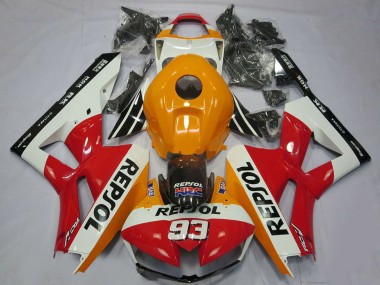 Discount 2013-2023 Orange White Red Glossy Black Repsol 93 Honda CBR600RR Motorcycle Fairings Canada
