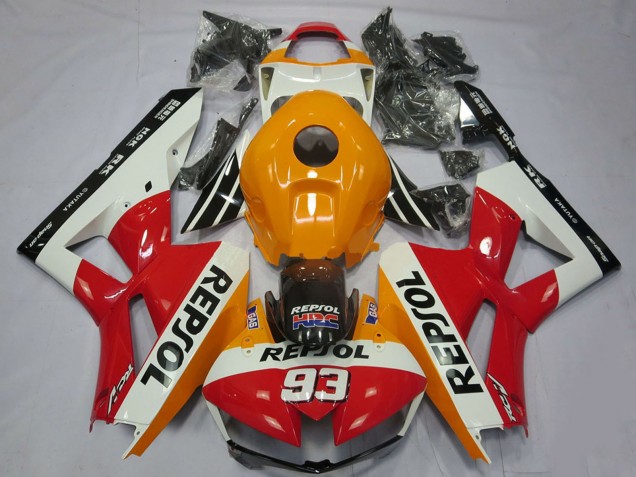 Discount 2013-2023 Orange White Red Glossy Black Repsol 93 Honda CBR600RR Motorcycle Fairings Canada