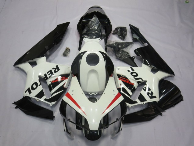 Discount 2003-2004 White Red Glossy Black Repsol OEM Style Honda CBR600RR Motorcycle Fairings Canada