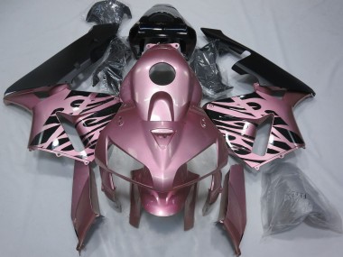 Discount 2005-2006 Rose Pink Flame Honda CBR600RR Motorcycle Fairings Canada