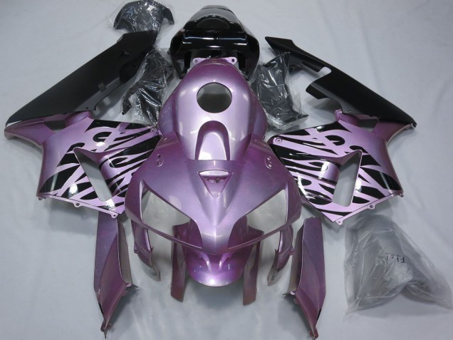 Discount 2005-2006 Rose Purple Flame Honda CBR600RR Motorcycle Fairings Canada
