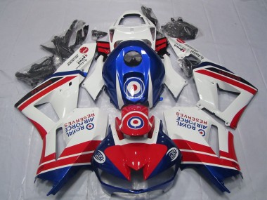Discount 2013-2023 White Red Blue Royal Air Force Honda CBR600RR Motorcycle Fairings Canada