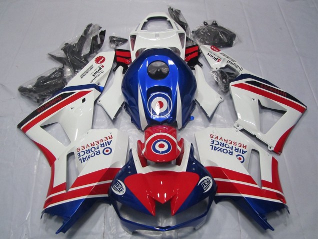 Discount 2013-2023 White Red Blue Royal Air Force Honda CBR600RR Motorcycle Fairings Canada