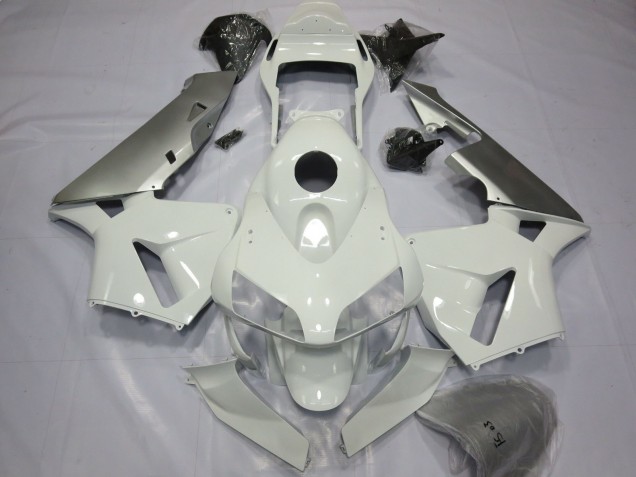 Discount 2003-2004 Silver White Honda CBR600RR Motorcycle Fairings Canada