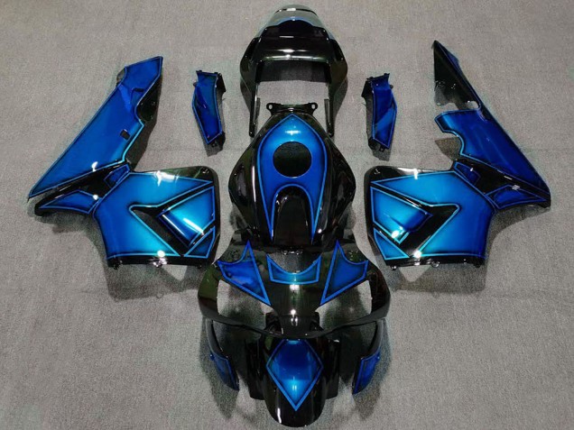 Discount 2003-2004 Blue Glossy Black Honda CBR600RR Motorcycle Fairings Canada