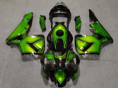 Discount 2003-2004 Green Glossy Black Honda CBR600RR Motorcycle Fairings Canada