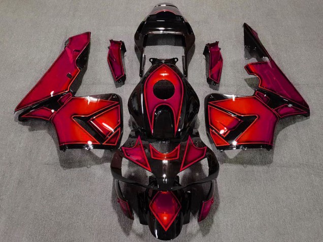 Discount 2003-2004 Red Glossy Black Honda CBR600RR Motorcycle Fairings Canada