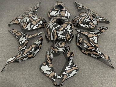 Discount 2009-2012 Tan Silver Camouflage Honda CBR600RR Motorcycle Fairings Canada