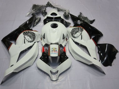 Discount 2009-2012 White Glossy Black Tie Dye Honda CBR600RR Motorcycle Fairings Canada