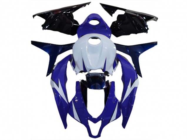 Discount 2009-2012 White Blue Glossy Black Honda CBR600RR Motorcycle Fairings Canada